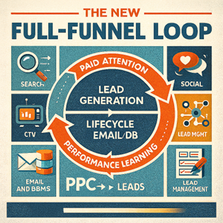 The New Full Funnel Loop: How to Turn Paid Attention into Owned Demand